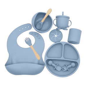 Discover the New Silicone Baby Complementary Feeding Set