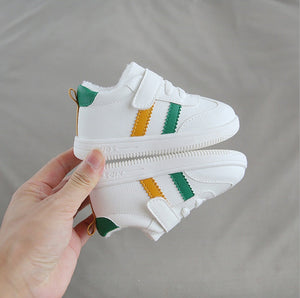 The Perfect First Steps: Velcro Baby White Shoes