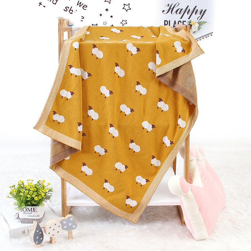 Knitted Lamb Baby Blanket: The Perfect Companion for Your Little One