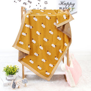 Knitted Lamb Baby Blanket: The Perfect Companion for Your Little One