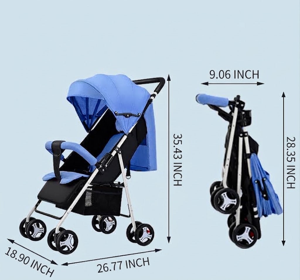 Lightweight Folding Baby Stroller