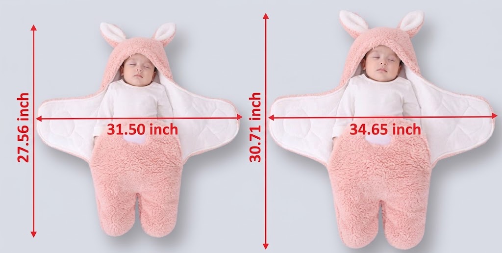 Thickened Newborn Swaddle Sleeping Bag